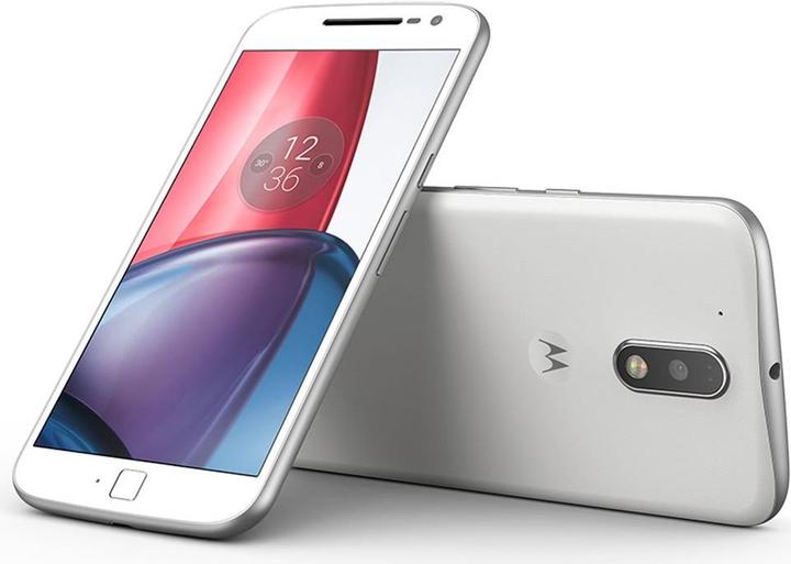 Actual product image Motorola Moto G4 Plus (16 GB, White, 5.50", Dual SIM + SD, 4G)
