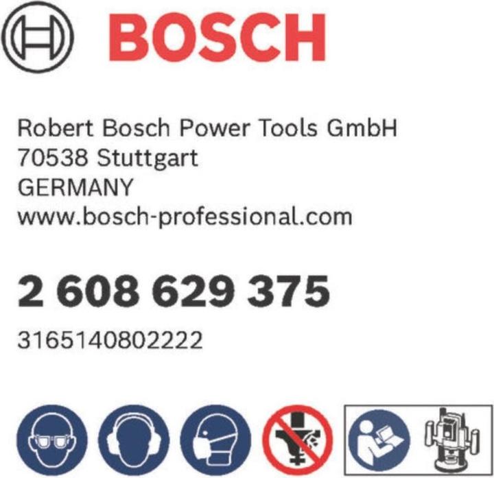 Produktbild Bosch Professional Zubehör Abrundfräser Expert for Wood, 8 mm, D 28,6 mm, R1 8 mm, L 12,7 mm, G 55 mm