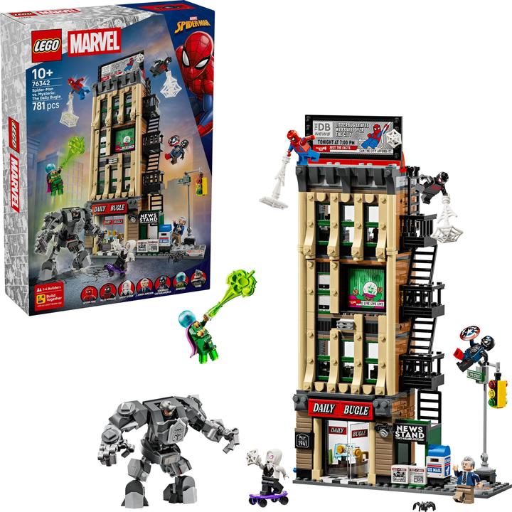 Image du produit LEGO Spider-Man vs. Mysterio: Daily Bugle (76342, LEGO Marvel)
