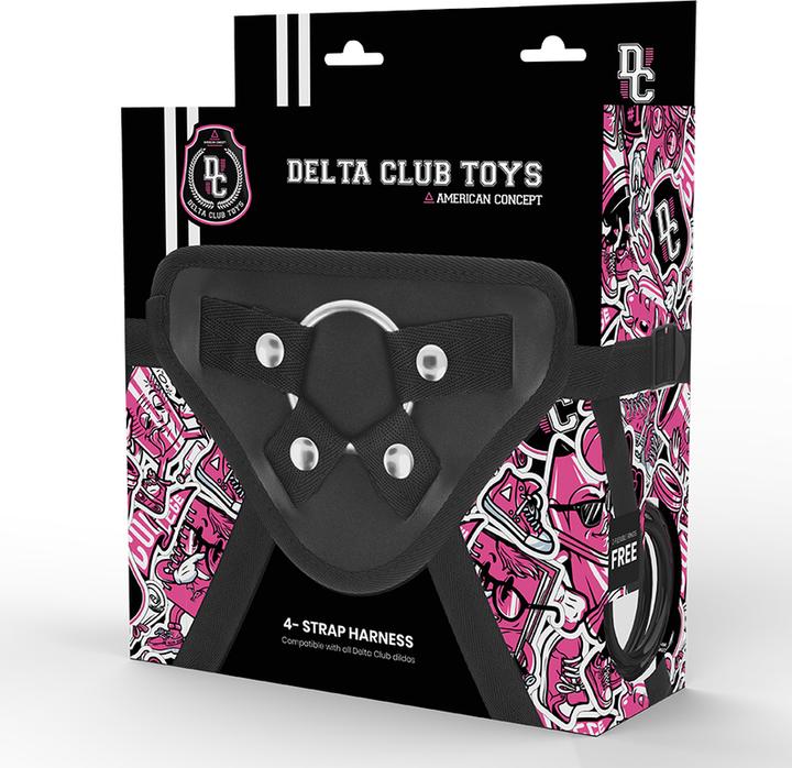 Image du produit Delta Club Strap-On "4-Strap Harness" (harnais)