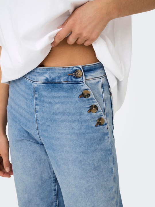 Immagine prodotto Only ONLMADISON Hohe Taille Weiter Beinschnitt Jeans Jeans mit weitem Bein (30)