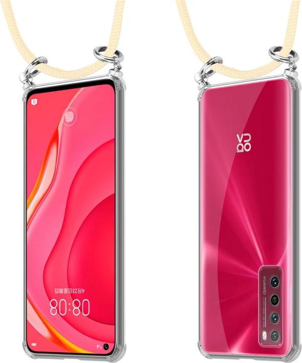 Produktbild Cadorabo TPU Handy Kette SILBER Cover