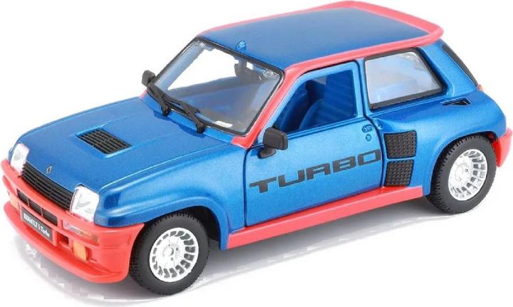 Bburago Renault 5 Turbo blue/red 1:24