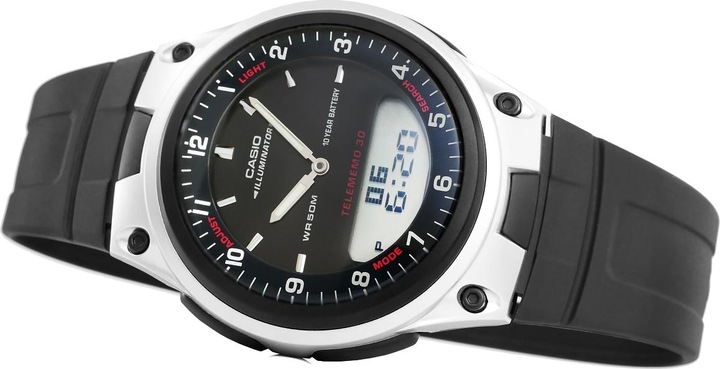 Productafbeelding Casio DUAL AW-80-1AVDF Herenhorloge + DOOS