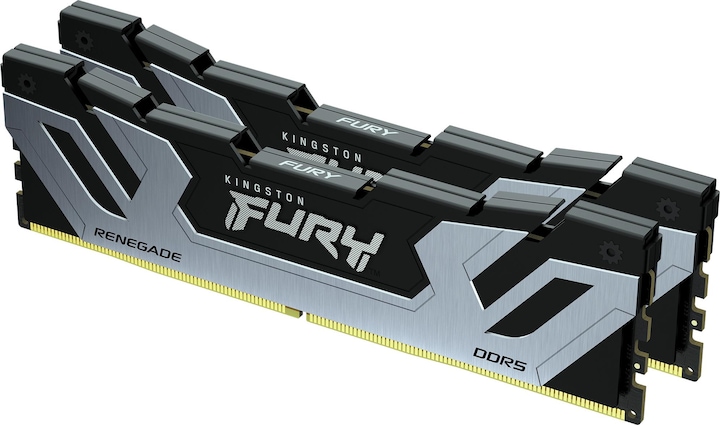 Produktbild Kingston Technology FURY 24GB 8400MT/s DDR5 CL40 CUDIMM Renegade Silver XMP, 24 GB, 1 x 24 GB, DDR5 (1 x 24GB, 8400 MHz, DDR5-RAM, CU-DIMM)