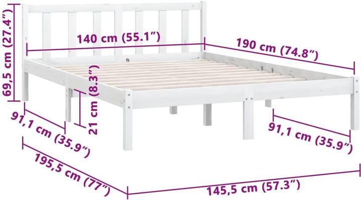 Immagine prodotto VidaXL Tiziana (140 x 190 cm)