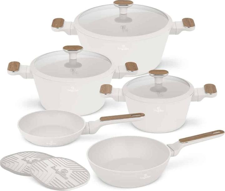 Produktbild BerlingerHaus Haus 10-teiliges Kochgeschirr-Set Sahara Nordic Collection (20 cm, Pfannenset + Topfset, Aluminium)