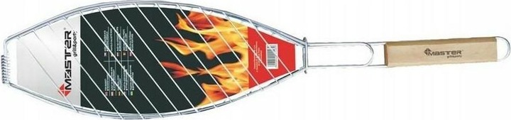 Actual product image Master Grill and Party Grill & Party Grilis & Party Grid for Baking Fish Chrome 68cm (MG148)