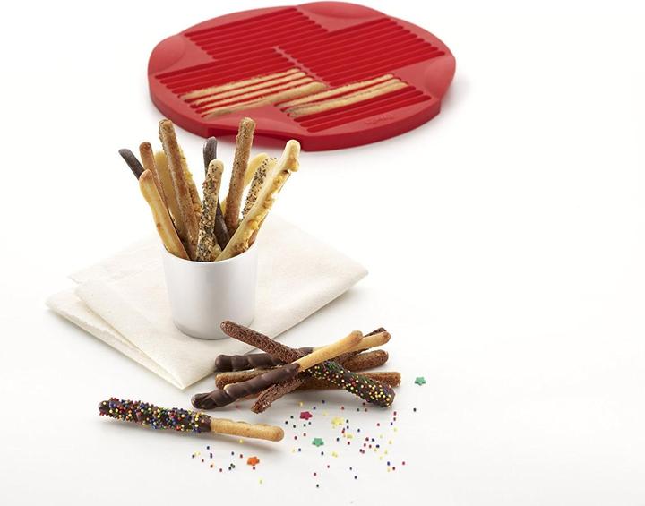 Produktbild Lékué Backform für Stäbchen rot, Ø26 cm (26 cm)