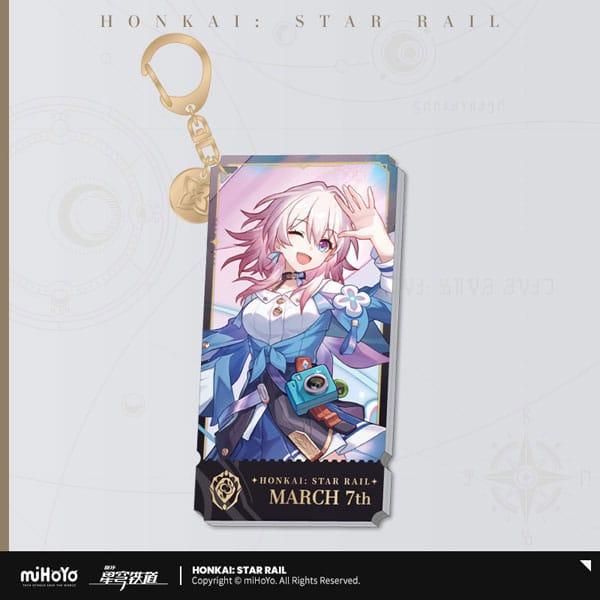 Mihoyo, Portachiavi, Honkai: Star Rail Character porte-clés 7 marzo 9 cm