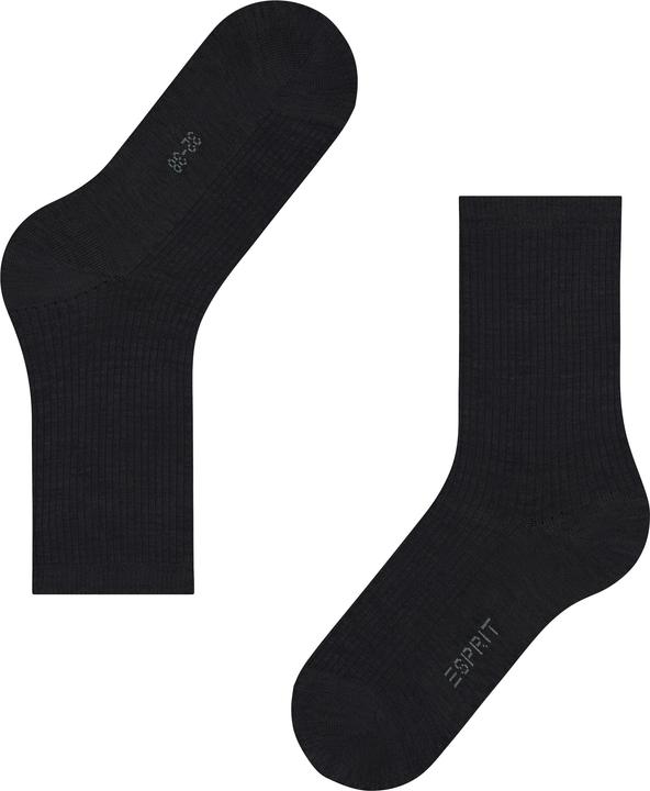 Actual product image Esprit Reflection Rib Baumwollsocken (Single pack, 39 - 42)