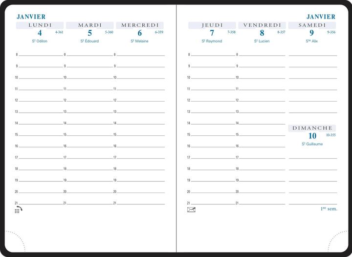 Produktbild Exacompta Agenda Horizons 15 Barbara