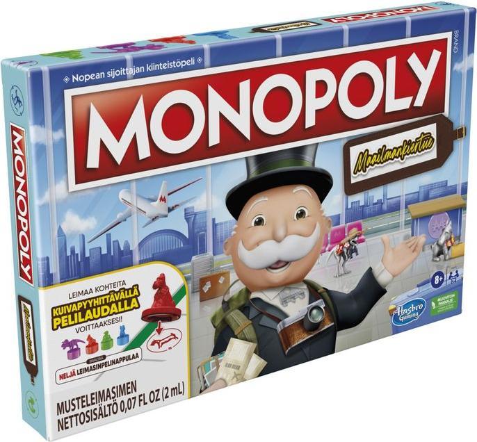 Productafbeelding Hasbro Gaming Travel World Tour Monopoly Travel World Tour Bordspel Familie (Fins)