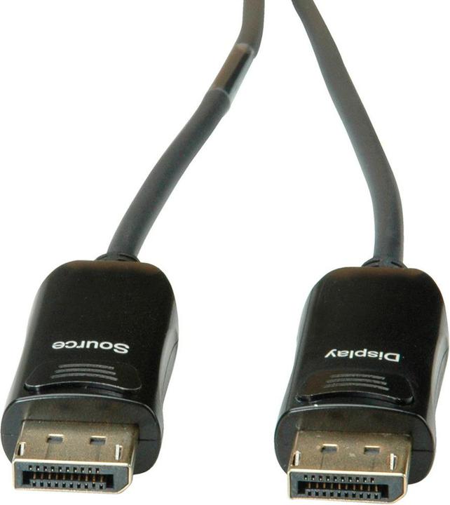 Produktbild Roline displayport v1.4 kabel. aoc. 8k60 st/st. 15m (15 m, DisplayPort, 1.4)
