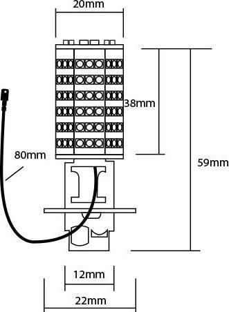 Produktbild Hermex Kompatible Tintenpatrone XL für Epson Expression Home XP-2100 (Y)