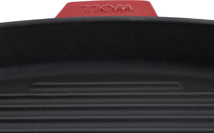 Image du produit Woll Grillpfanne Iron mit Steakpresse Chili (Poêle à grillades, Fonte)