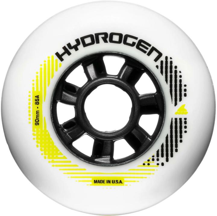Immagine prodotto Rollerblade Pattini in linea set completo di ruote Hydrogen 90/85A, 8 ruote (90 mm, 85A)