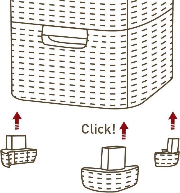 Produktbild Curver STYLE Schubladenturm 3x14L dunkelbraun (37.80 cm, 84.90 l, 1x)
