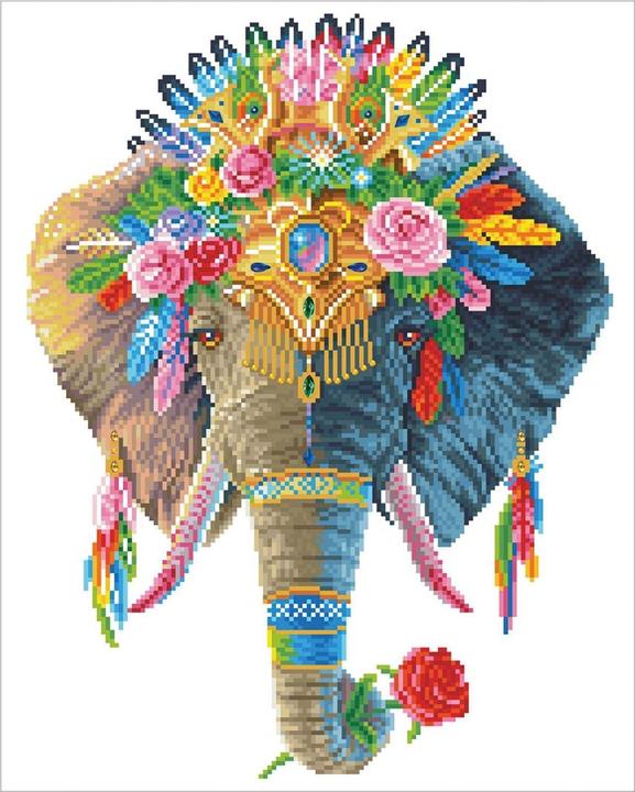 Immagine prodotto Diamond Dotz Quadro diamante Elefante boemo