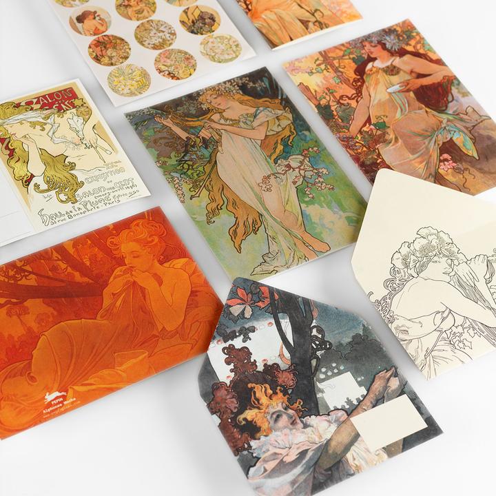 Actual product image Correspondence Set MUCHA (A5, No binding)