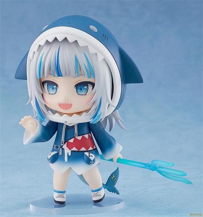 Actual product image Good Smile Company Hololive Production Nendoroid action figure Gawr Gura 10 cm