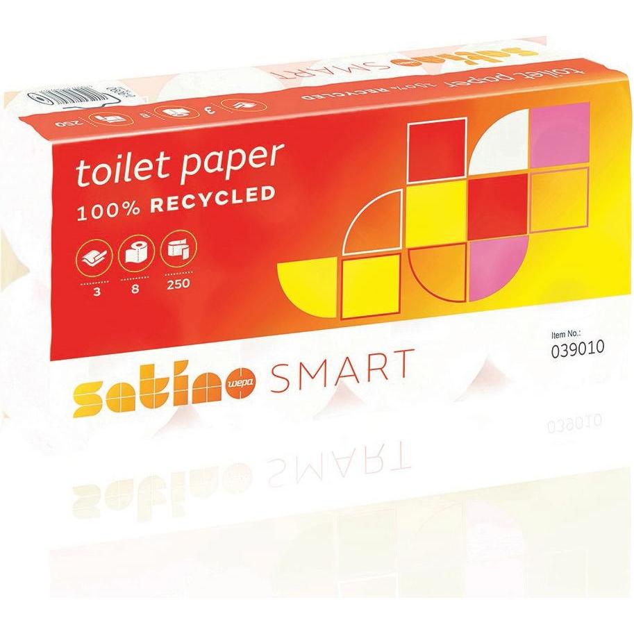 Satino by Wepa, Toilettenpapier, Satino Smart (8 x)