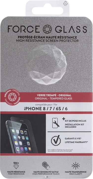 Produktbild Bigben Connected Flexible Glas-Folie (1 Stück, Apple iPhone 7)