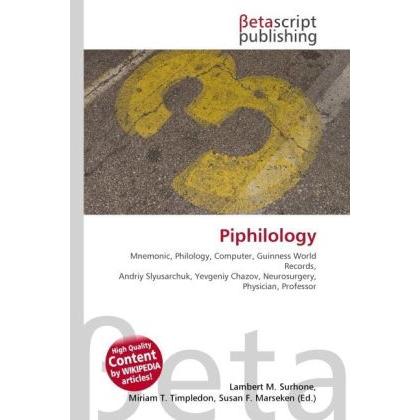 Thumbnail - Piphilology, Fachbücher