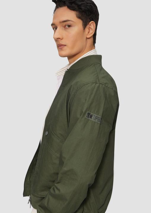 Image du produit S.Oliver Outdoor-Jacke Gewachste Bomber-Jacke mit wasserabweisender Funktion (S)