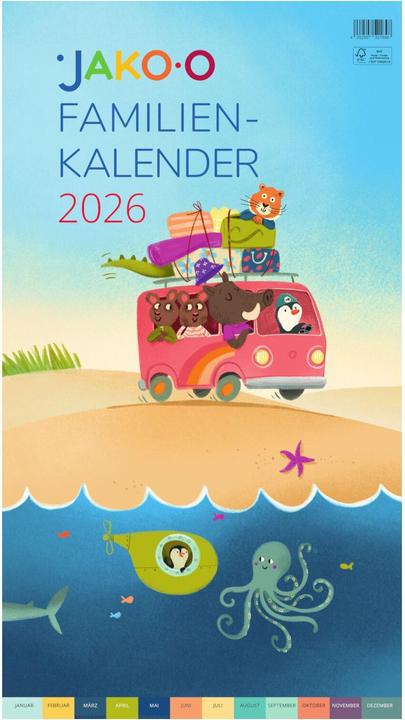 Produktbild Jako-O Familienkalender