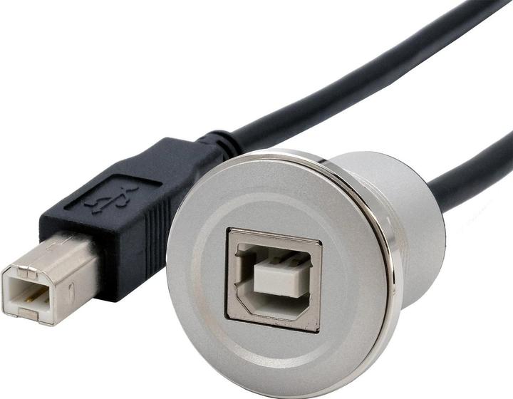 Produktbild Exsys Einbau-Adapter USB-B BU-ST (USB-BC 1.2, 30 cm)