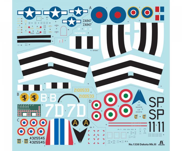 Actual product image Italeri Dakota Mk.III