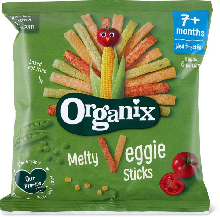 Produktbild Organix Knabberspass Veggie Sticks (15 g)