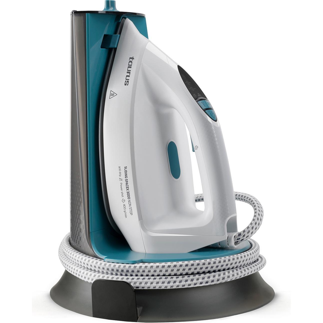 Taurus Iron with steam generator SSD3001, Bügeleisen, Blau, Weiss, Grau