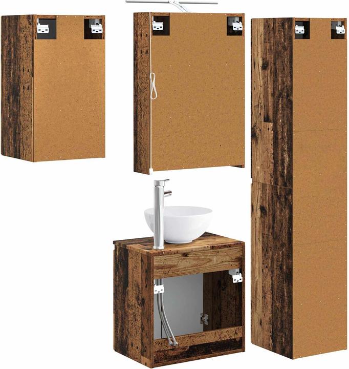 Produktbild vidaXL Badezimmerschrank-Set
