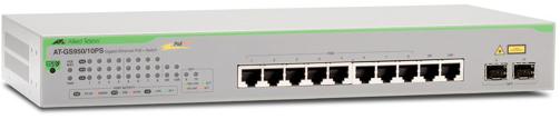 Allied Telesis Switch 10 Port Gigabit Ethernet, PoE+, 2 SFP (12 porte)