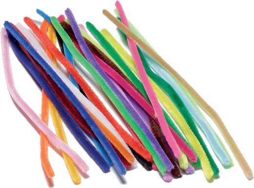 Image du produit Hobby2you Chenille 6mm x 30cm 26pc ass.