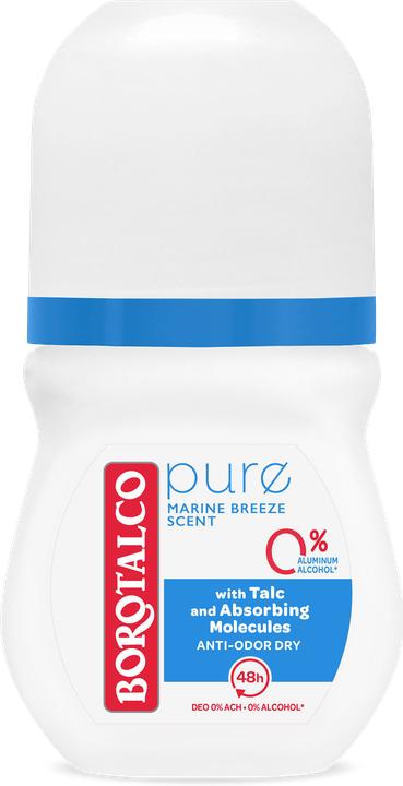 Actual product image Borotalco Pure Natural Freshness (Roll-on, 50 ml)