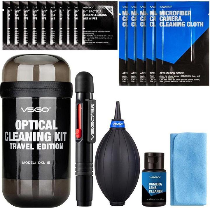 Actual product image VSGO Optical Cleaning Travel Kit