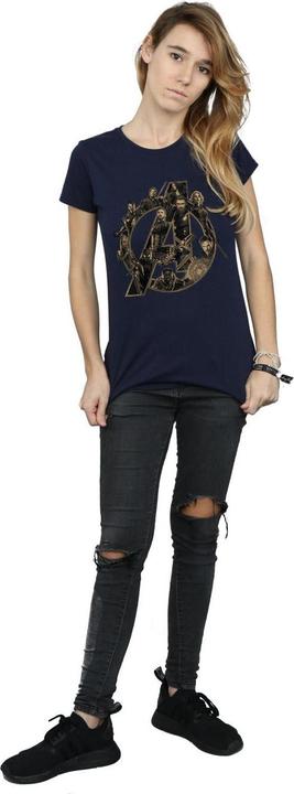 Image du produit Universal Textiles T-shirt boyfriend logo pour femme/femme (XL)