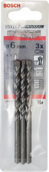 Image du produit Bosch Professional Zubehör Mèches hélicoïdales à béton en métal dur (5,5 mm)