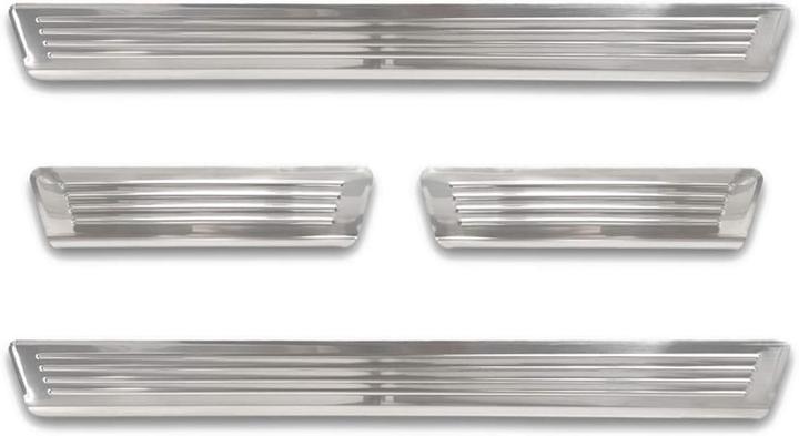 Aristar Edelstahl Einstiegsleisten für Skoda Octavia IV Kombi ab 2020 bis heute (Front)