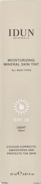 Image du produit IDUN Minerals Minerals Moisturizing Skin Tint SPF 30 Gamla Stan Light crème (Crème solaire, SPF 30, 27 ml)
