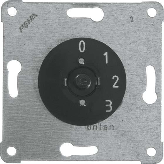 Actual product image Peha 3-step rotary switch