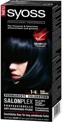 Produktbild Syoss Haarfarbe Blauschwarz 1-4