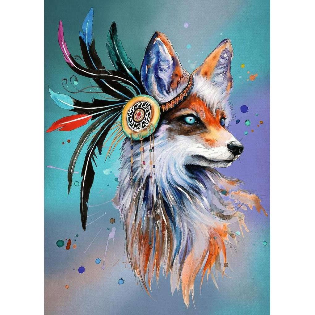 Thumbnail - Ravensburger Boho Fuchs (1000 Teile)
