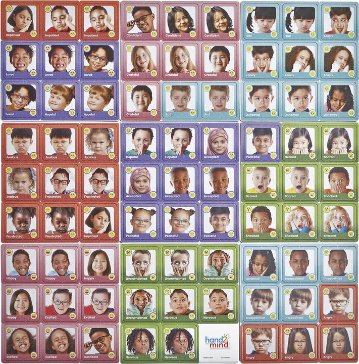 Image du produit Learning Resources Mémo sur les sentiments (Allemand, Anglais)