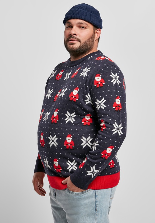 Produktbild Urban Classics Nicolaus And Snowflakes Sweater (M)