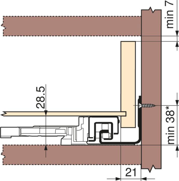 Image du produit Blum Movento Blumotion S 760H