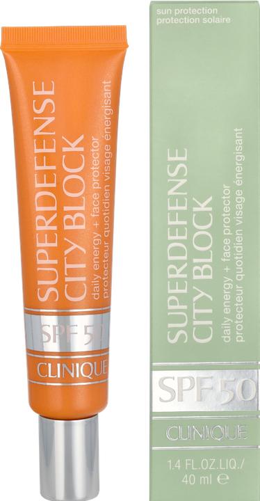 Actual product image Clinique Super Defense (Sun cream face, SPF 50, 40 ml, 62 g)